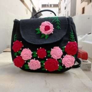 Rosy Bloom Mini Backpack