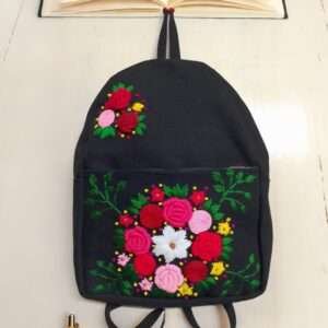 Jute handcraft school bag